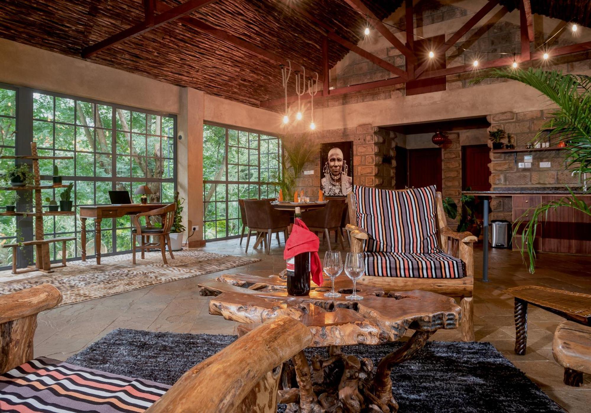 The Jungle Oasis With Heated Pool Apartment Найроби Екстериор снимка